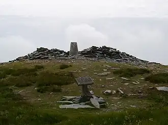 Gipfel des South Barrule