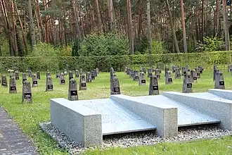 Sowjetischer Ehrenfriedhof auf dem Friedhof Luckenwalde