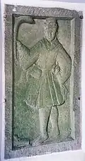 Grabstein für Georg Hinze († 1599)