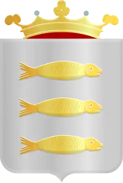 Wappen des Ortes Spaarndam