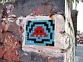 Space-Invader in Shoreditch