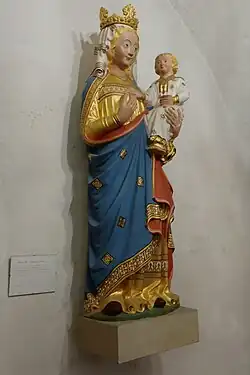Spandauer Madonna (Replik) in der Ribbeckschen Kapelle (früher Marienkapelle) der Kirche