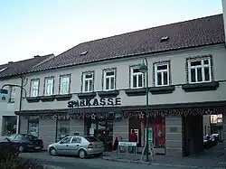 Sitz der Sparkasse in Kirchschlag