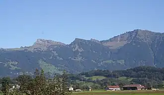 Speer, Chüemettler und Federispitz von Norden