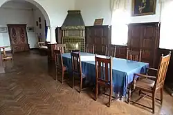 Speisesaal des Schlosses