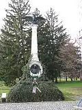 Das Denkmal des Nikola Zrinski am Eingang zum Park