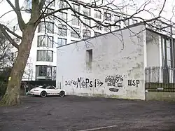 DSF, MoPsi und USP Tags und Kopf von OZ in Hamburg