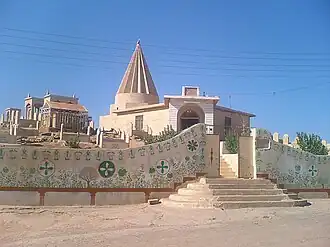 Jesidischer Tempel in Sreschka