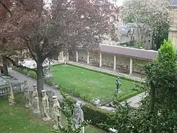 Park der Villa Ostertag-Siegle (Teilansicht), Baujahr 1905, heute Städtisches Lapidarium.