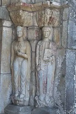 rechte Seite: St. Pastor und Kaiserin Helena