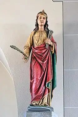Agatha-Statue
