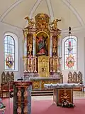 Blick auf den Hochaltar