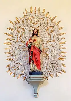Statue des Heiligsten Herzens Jesu