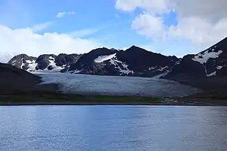 Mündung des Heaney-Gletschers in die Saint&nbsp;Andrews&nbsp;Bay