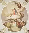 Fresko „Mariä Aufnahme in den Himmel“