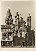 St. Aposteln, Köln. Außenansicht von Osten
