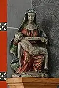 Pietà aus Lindenholz
