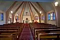 Innenraum der Filialkirche St. Bonifatius