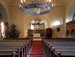 Blick in Richtung des Chors