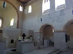 Vorzeichnung „Vier Evangelisten“ an der Südwand