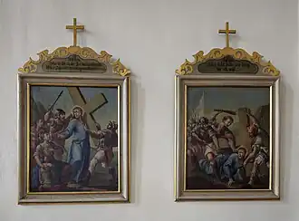 Der spätbarocke Kreuzweg