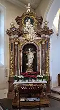 Linker Seitenaltar, Marienaltar