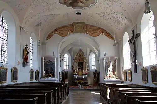 Innenraum nach Osten