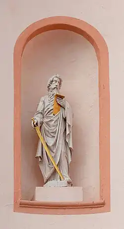 Hl. Paulus Nordost-Fassade