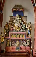 Der linke Seitenaltar