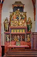 Der rechte Seitenaltar