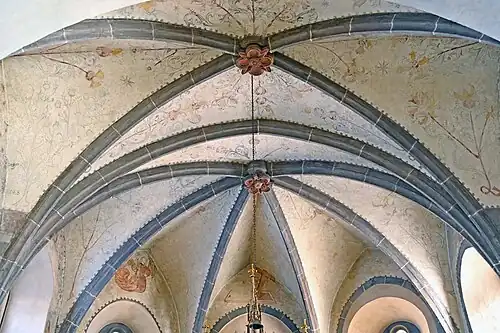 Gotisches Chorgewölbe