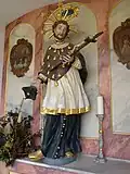 Holzfigur des Hl. Johannes von Nepomuk