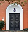Der Nordeingang der Kirche