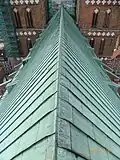 Dachfirst des Mittelschiffs von St. Marien (Lübeck)