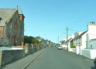 Straßenzug in Drummore