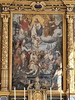 Gemälde (1632) des Hochaltars