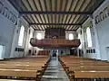 Blick zur Orgelempore