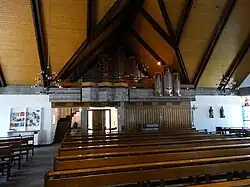 Blick in das Kircheninnere