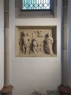 Relief der Hl. Katharina (1881)