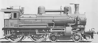 2'B n2 – Schnellzugslok Reihe StEG 26