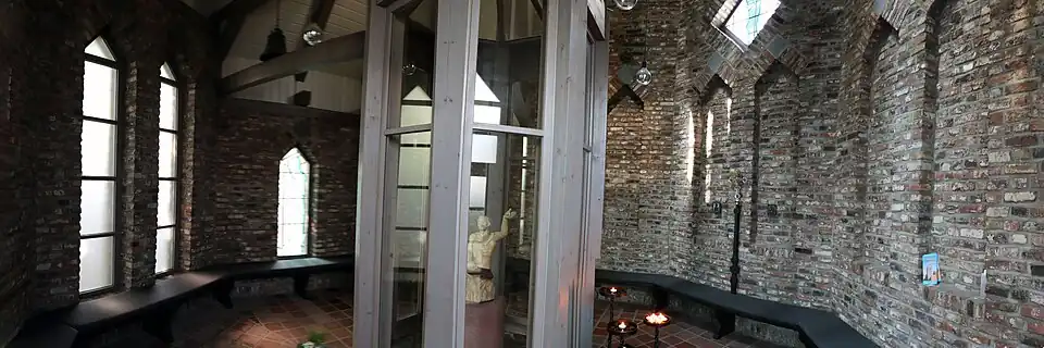 Blick in den Innenraum der Kapelle