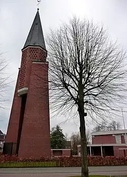 Außenansicht des Kirchengebäudes