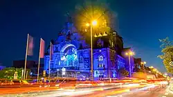 Frontalansicht des Opernhaus Nürnberg