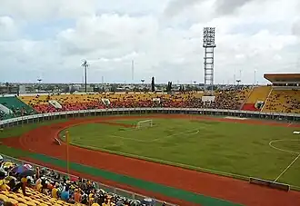 Das Stade de l’Amitié Général Mathieu Kérékou (Mai 2016)