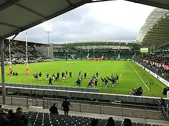 Blick von der Tribune Ossau (2019)