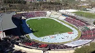 Das Stadio San Vito in der Saison 2013/14