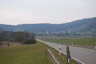 Ansicht von Stadel (vom Stadlersee aus gesehen)