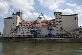 Der Ort des Showdowns: Das Stadtlagerhaus im Westhafen