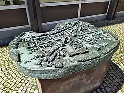 Stadtmodell in der Fußgängerzone