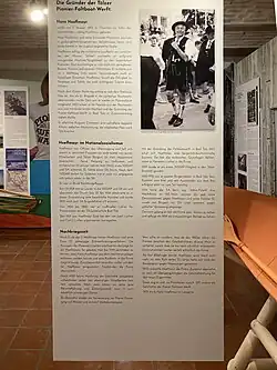 Texttafel Hans Hoefelmayr